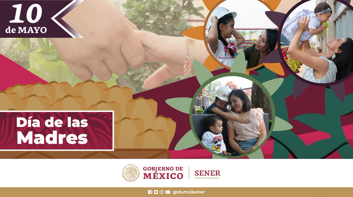 #EfemérideDelDía📜 En este #10DeMayo felicitamos a todas las mamás mexicanas que diariamente demuestran que con determinación, perseverancia y amor, se puede construir un mejor futuro para las siguientes generaciones. #DíaDeLasMadres👩🏽👩🏻‍🦱👵🏼👱🏼‍♀️👩🏼‍🦳