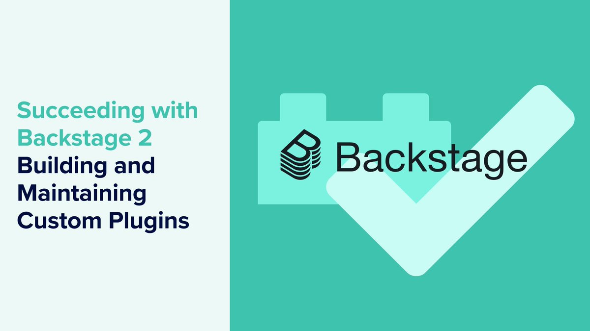 🧩 Need a specific solution for Backstage? Learn how to build custom plugins tailored to your needs! Start your journey at  #CustomSolutions #TechInnovation #SoftwareDevelopment buff.ly/47bkzA5