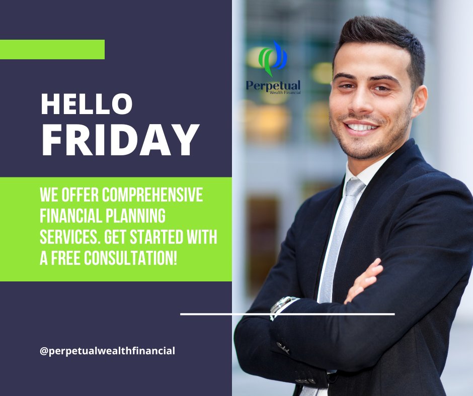 'We offer comprehensive financial planning services. Get started with a free consultation!' #ComprehensivePlanning #FreeConsultation #FinancialAdvisor