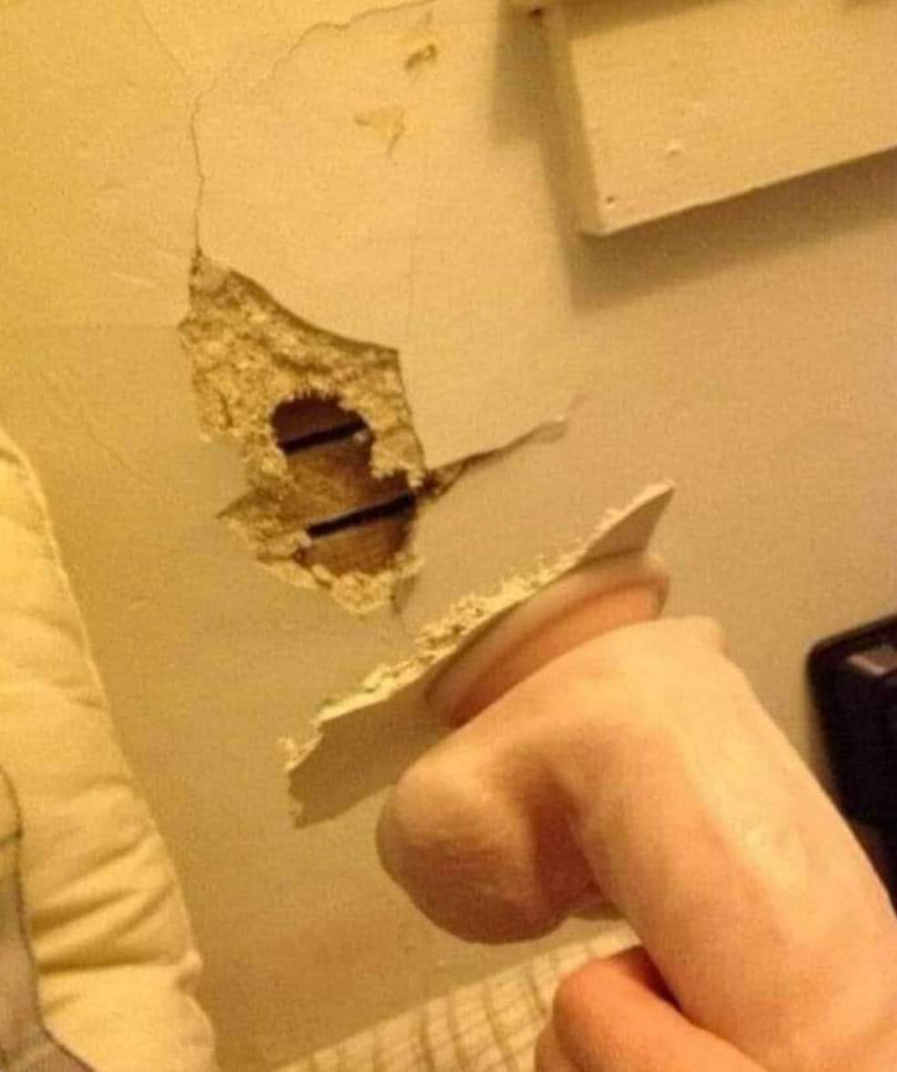 Paulus_Paulala's tweet image. Godsamme, de #muur kapot! 😫😫 Zoekt handige Harry 😅