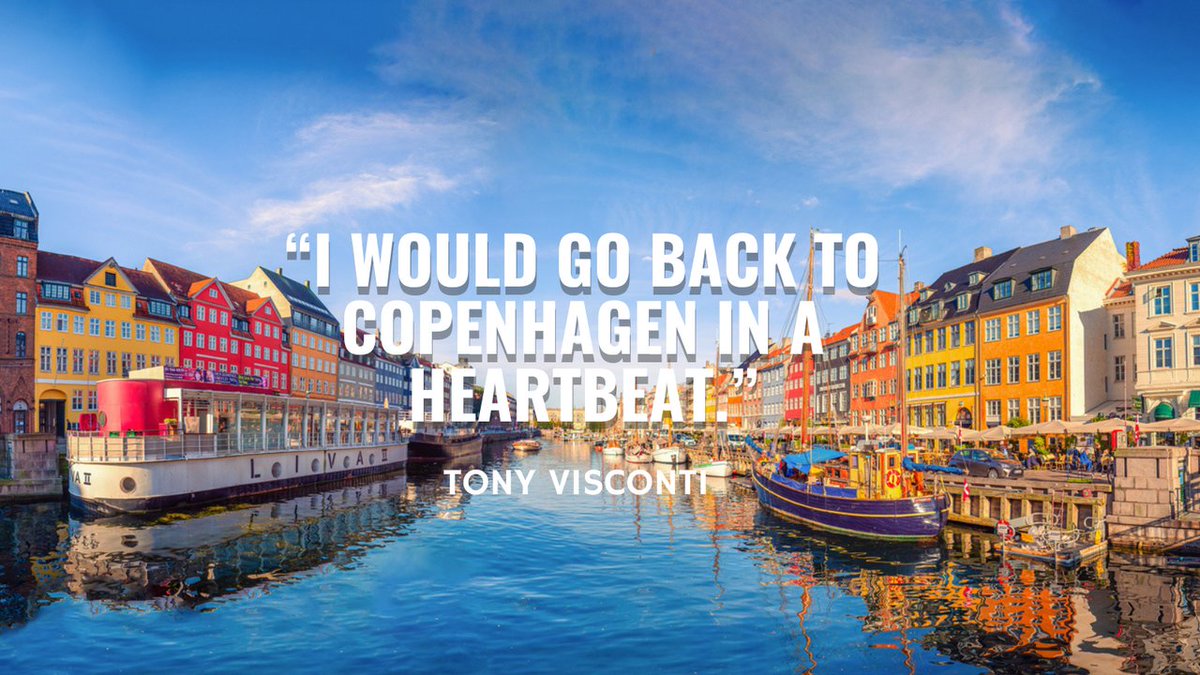 'I would go back to Copenhagen in a heartbeat.' – Tony Visconti
 #Nyhavn #Copenhagen #solotravel #travel #Denmark #summertrip #Europe