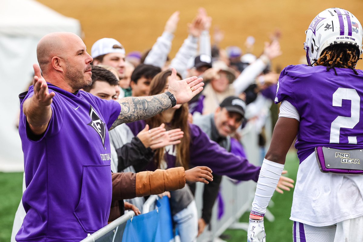 𝐎𝐧𝐞 #𝐏𝐮𝐫𝐩𝐥𝐞𝐅𝐫𝐢𝐝𝐚𝐲 𝐜𝐥𝐨𝐬𝐞𝐫 ⚔️😈 #FUAllTheTime | @PaladinFootball