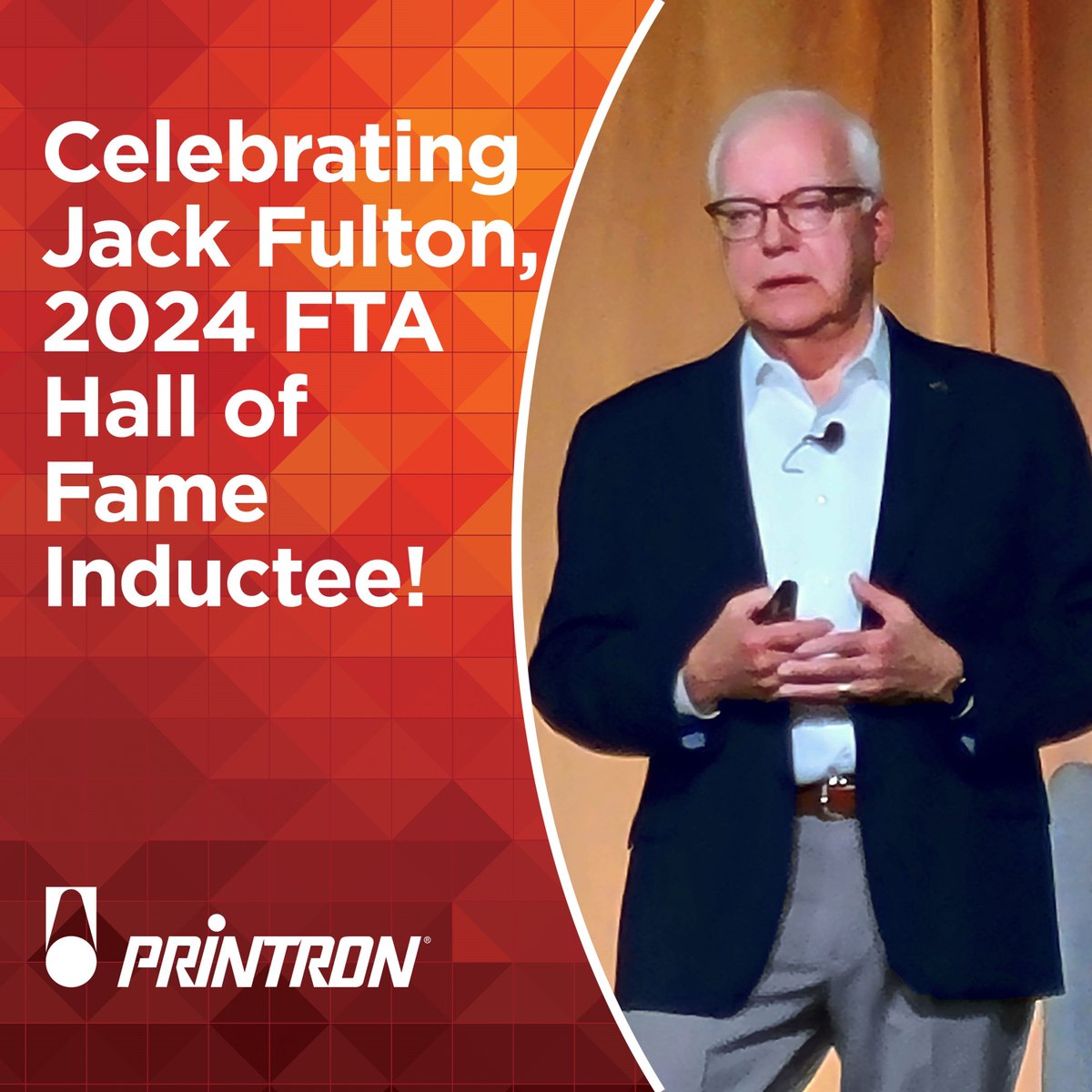 Jack's 45+ Printron career and induction into the FTA Hall of Fame is a testament to his unwavering commitment to innovation of flexographic printing, earning him a well-deserved reputation as a "Jack in the Box". Congratulations, Jack!
flexography.org/flexo-magazine…(click to page 16)