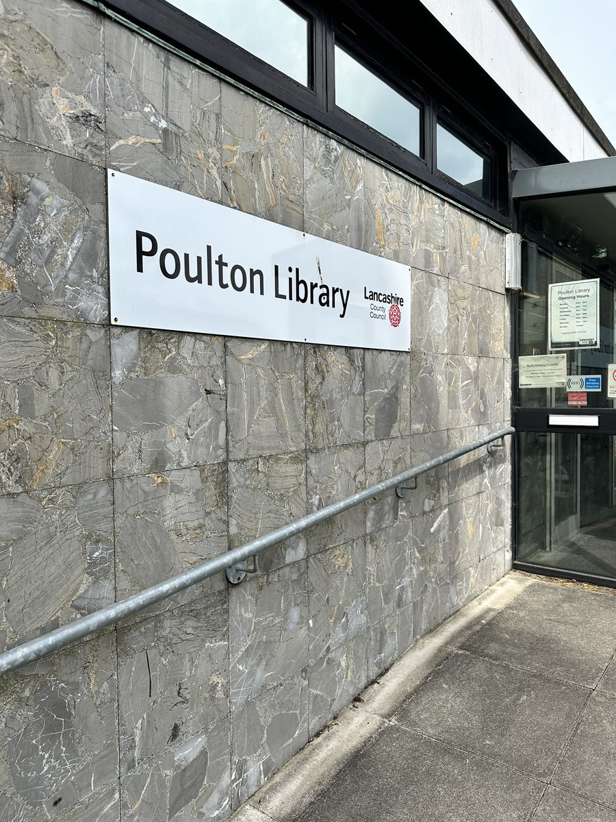 Another important meeting today with Poulton library. Together we will deliver a group for those with early on set Dementia. We even had someone enquiring who overheard our conversation! It’s going to be fab. <a href="/yourMHA/">Methodist Homes (MHA)</a> <a href="/LancashireCC/">Lancashire County Council</a> #Poulton