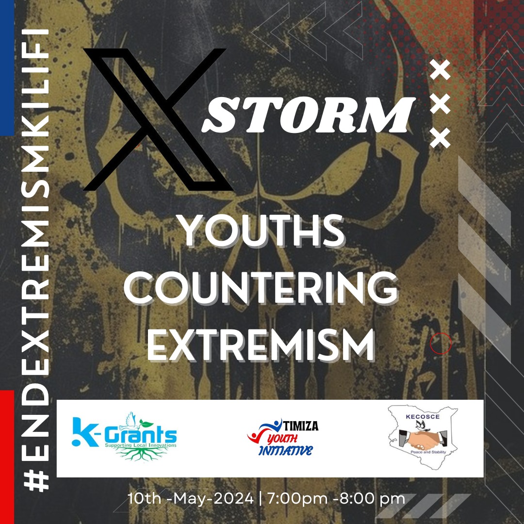 Question 1. What are some effective ways you've seen peers push back against extremist ideologies online or offline? @KECOSCE @irck_info @KeCIRT @YOWPSUD_ @Phyllis_Muema @Amref_Kenya @WaziriRuth_Dama @TICAH_KE @GideonMungaroM #EndExtrimismKilifi #YouthsAgainstExtrimism
