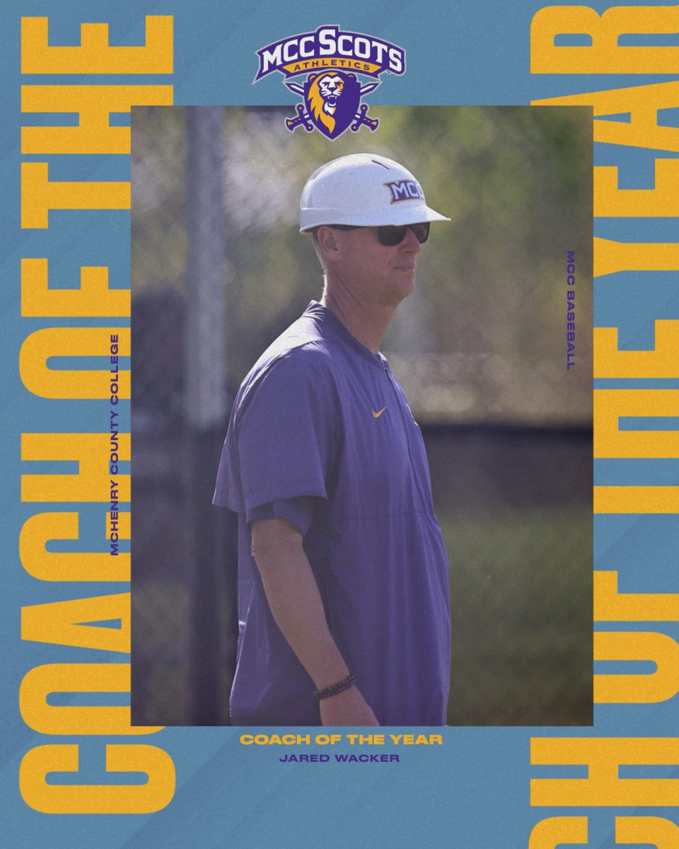 Sometimes a post does not need to be wordy. Sometimes a few words speak for themselves: MCC Coach Jared Wacker EARNS the HONOR of ISCC MALE SPORTS COACH of the YEAR. HE is symbolic of #ScotPride #coachoftheyear #integrity