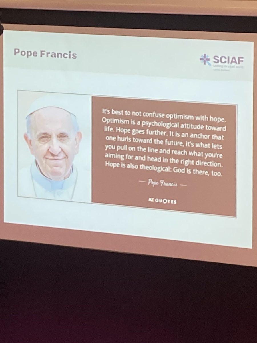 Great to attend the @sciaf @JandPScotland @SCESDirector #LaudatoSi conference held here in Sinclair Academy today. Inspiring day learning with our young people about how we can can foster our God-given responsibility as custodians of our precious Earth. 🌍 🙏🏻 @LaudatoSiMvmt