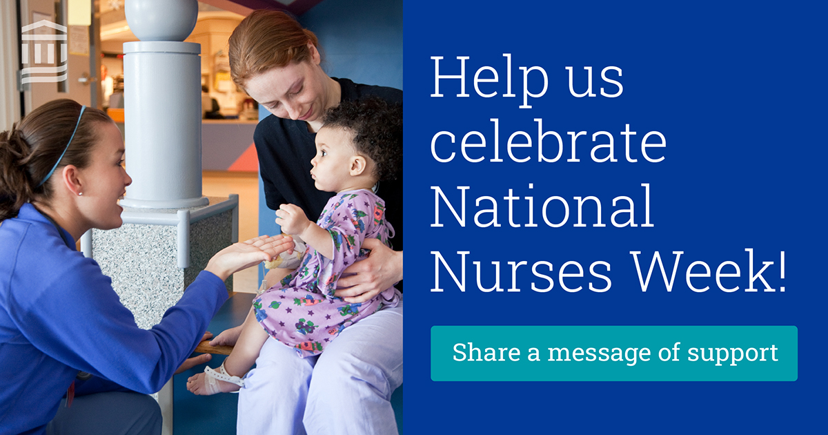 Help us recognize the extraordinary work nurses do to advance medical excellence here at Mass General by leaving a note of appreciation on our virtual Share Your Support wall today. spklr.io/6017UyDz #MassGeneralGiving #NursesWeek