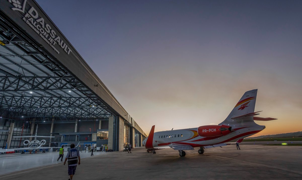 PR I Dassault Inaugurates New Maintenance Facility in Catarina, Brazil 🇧🇷. Read: bit.ly/4bwOFQd