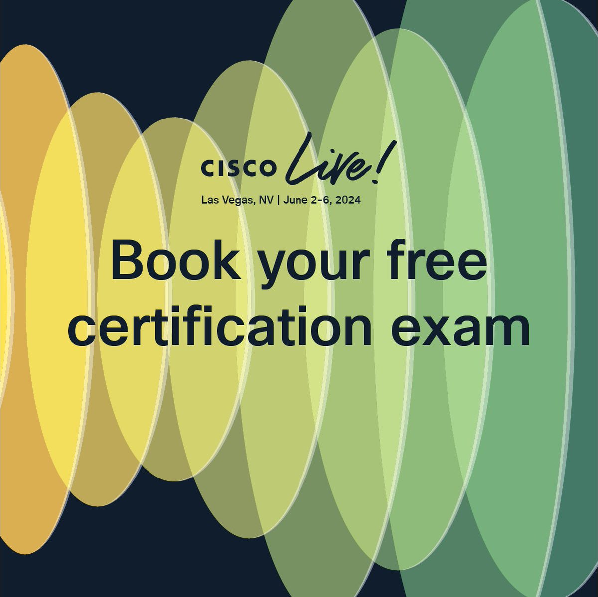 Attending #CiscoLive is the first step in advancing your career. The second is getting certified onsite with a complimentary exam! 📝 Learn how you can build your skills, and we’ll see you at the Certification Testing Center. cs.co/6018jTAv0