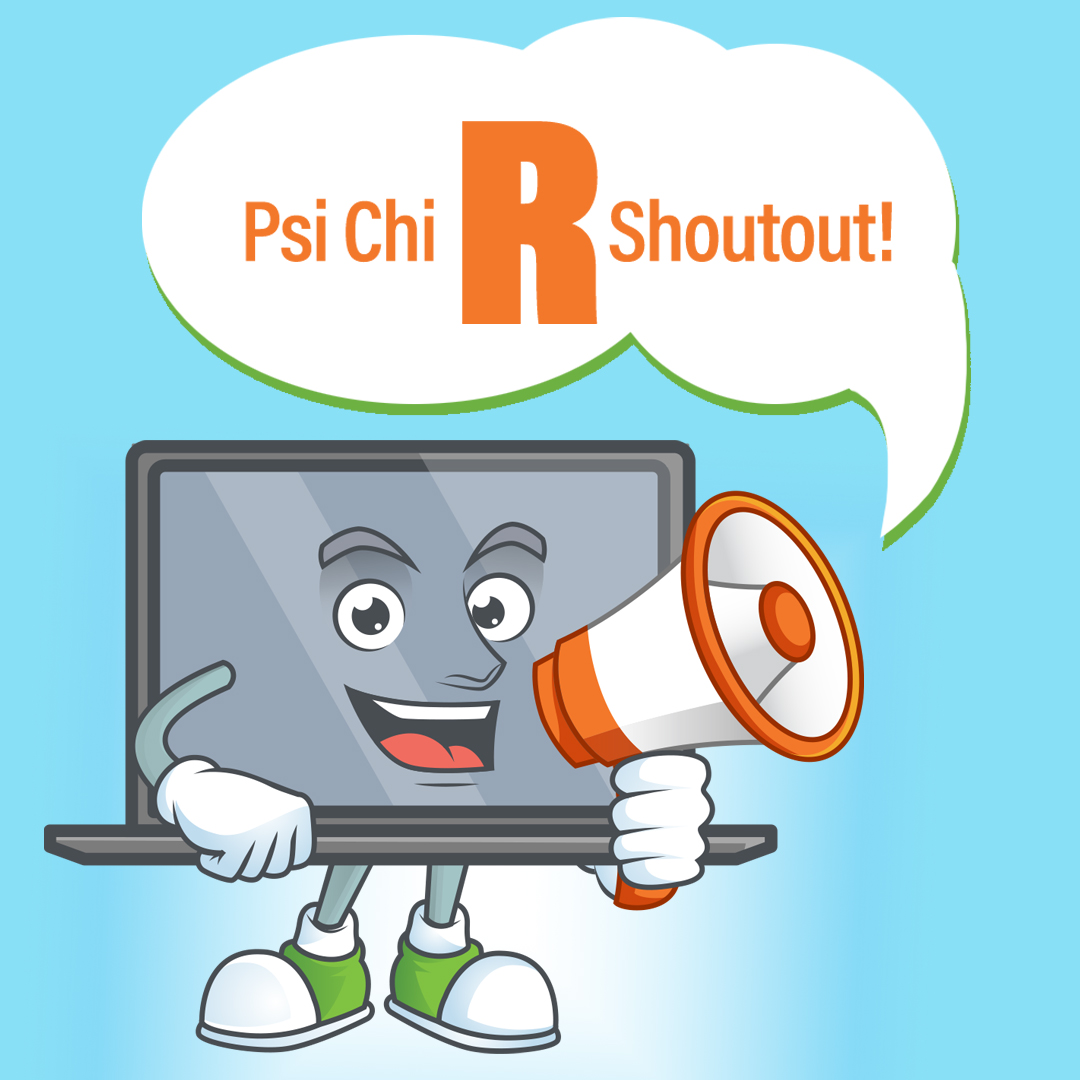 Psi Chi (@psichihonor) on Twitter photo Shoutout to a few of last month’s #PsiChiR participants, <a href="/Haleigh_ISTJ/">Haleigh Simpson</a> and <a href="/alanhlam/">Alan Lam 🐦</a>! 🎉
And we’d like to announce a special shoutout to April’s R Contest WINNER, <a href="/RyleeLusich/">Rylee Lusich</a>!
Keep an eye out for Psi Chi’s next R coding contest in June! Shoutout to a few of last month’s #PsiChiR participants, <a href="/Haleigh_ISTJ/">Haleigh Simpson</a> and <a href="/alanhlam/">Alan Lam 🐦</a>! 🎉
And we’d like to announce a special shoutout to April’s R Contest WINNER, <a href="/RyleeLusich/">Rylee Lusich</a>!
Keep an eye out for Psi Chi’s next R coding contest in June!