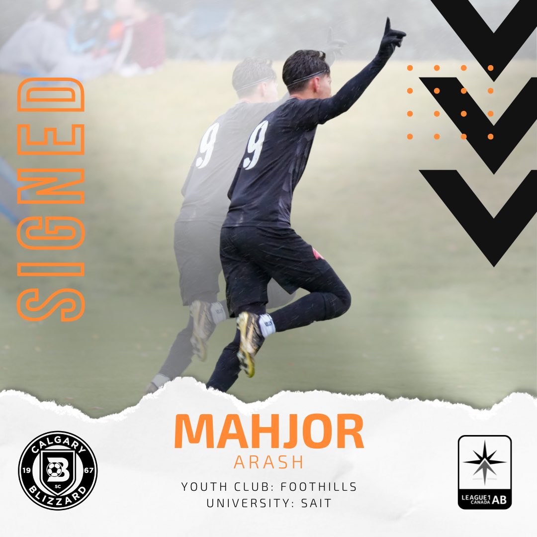 📣 Blizzard League1 Player Signing

We are excited to announce that Arash Mahjor is joining our League1 Men’s Team! 

#League1AB #League1