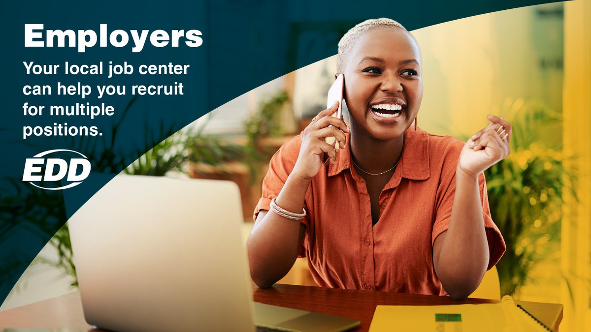 Employers, are you struggling to fill multiple positions? Your local job center can help you recruit at no cost. Register on CalJOBS to access these services. Reach out to your local job center today to discuss your hiring needs: Bit.ly/Job-Center-Fin….