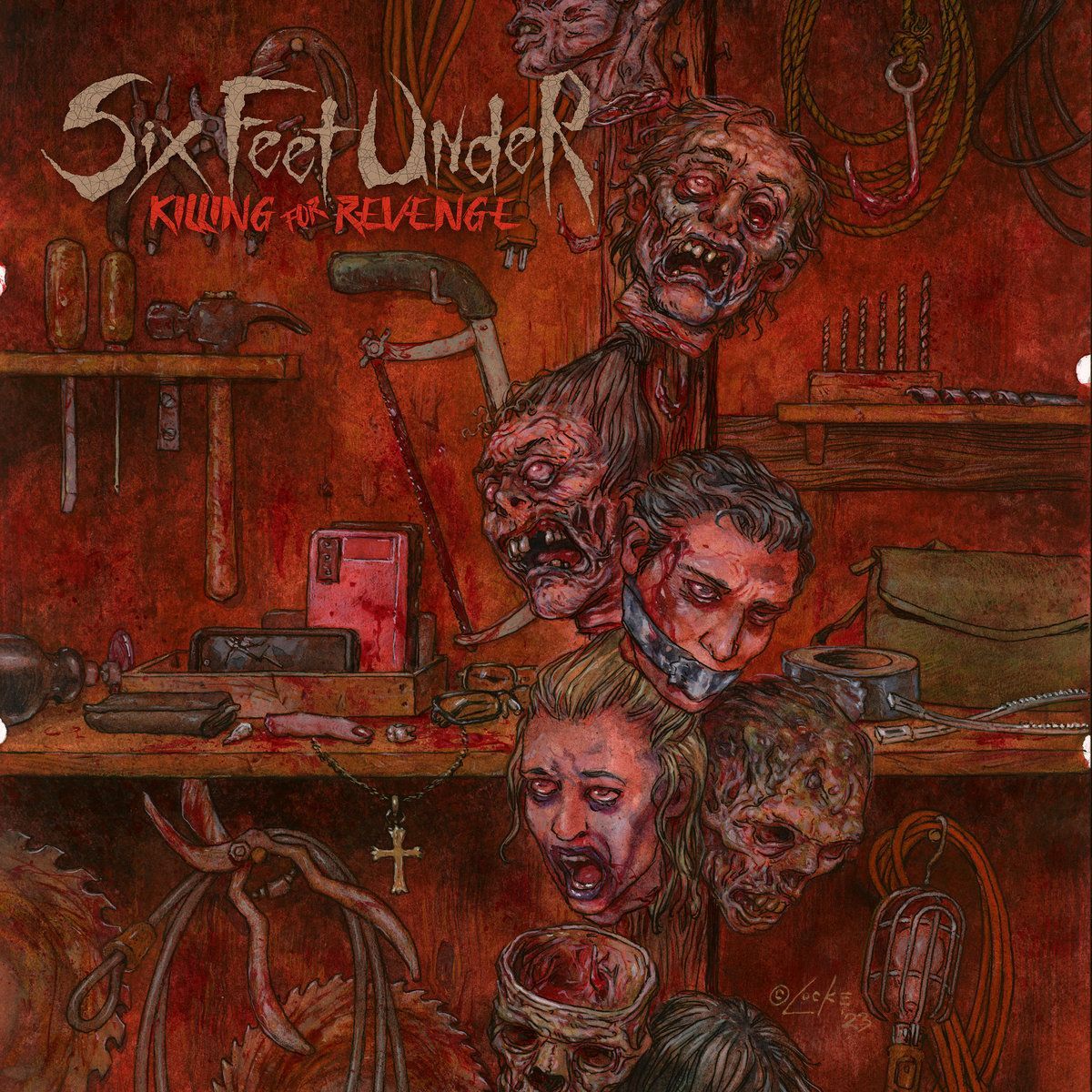 Death Metal legends SIX FEET UNDER released their 18th studio album 'Killing for Revenge' today via Metal Blade Records. Did this album meet, exceed, or fall short of your expectations? #sixfeetunder #killingforrevenge #deathmetal #brutaldeathmetal @metalblade @sixfeetofficial