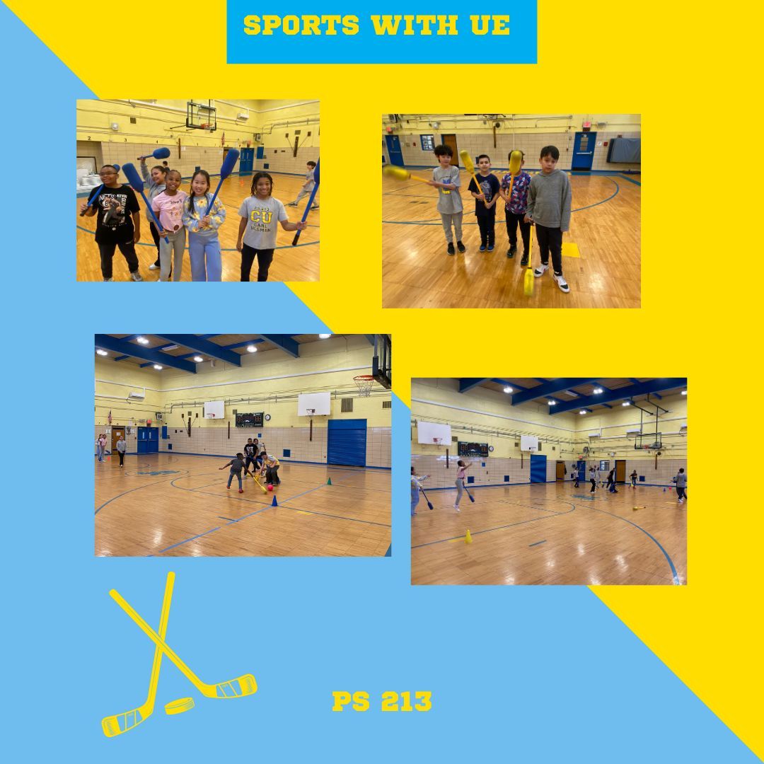 Floor Hockey with UE Queens🏑 😎 
#TheU #Afterschool #UltimateEnrichment #Queens #Bronx  #NYCSchools #NYC #NYCKIDS  #Parents #NYCParents
