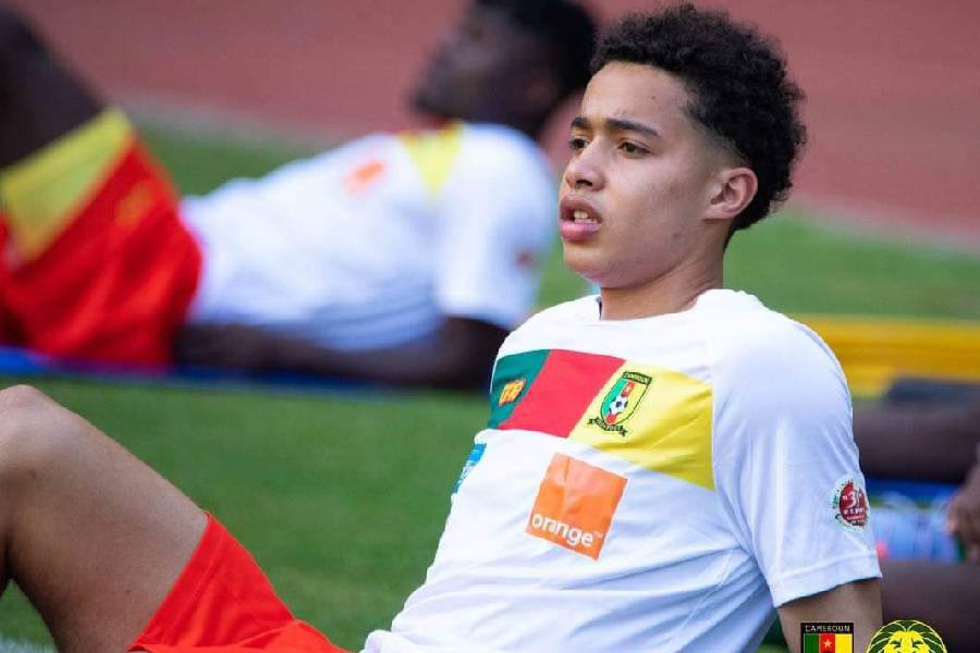 CRTV_web's tweet photo. Press Conference of Marc Brys
Major absences on the list of 30 preselected players
# Darlin Yongwa 
 # Jean Onana 
 # Clinton Njie 
# Oumar Gonzalez 
# Fabrice Ondoa 
# Ben Elliot
# Olivier Kemen
# Junior Tchamadeu
# Enzo Tchato https://t.co/Ec32YPqWFj