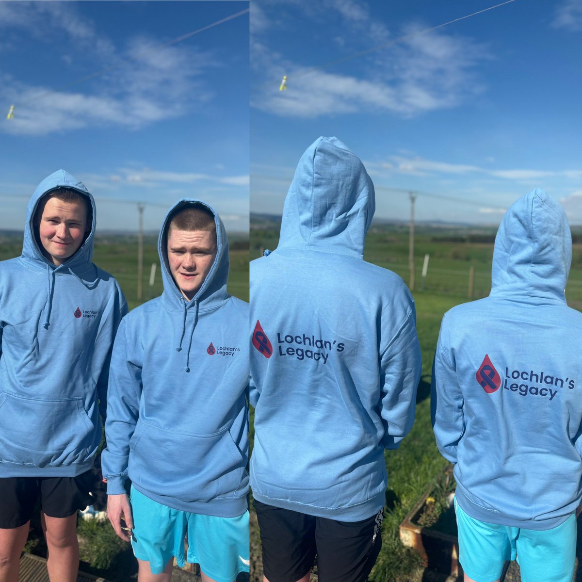 How good do our new T1D and Me-Giving Youth A Voice hoodies look! Thank you Curtainwise Ltd. for excellent service as always! Looking good Lochlan and Kaydan 💙💙 #lochlanslegacy #t1dandme #t1ddoesntstopme #iwill #bcya #pointsoflight #saltireawards #qicdiabetes #Dexcomwarrior