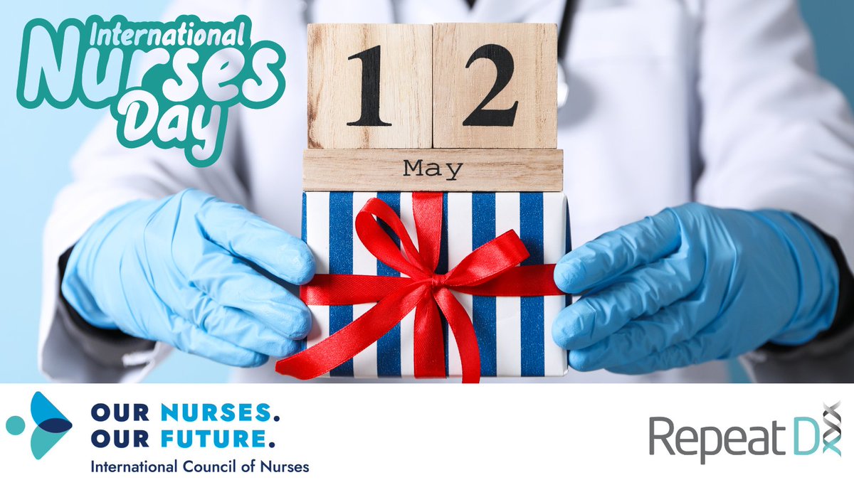 Happy #InternationalNursesDay! 🎉 Today. we at @RepeatDx shine a light on nurses' unwavering commitment, care, and courage worldwide. Their dedication to the patient care forefront inspires us daily. Thank you for everything you do! 💙