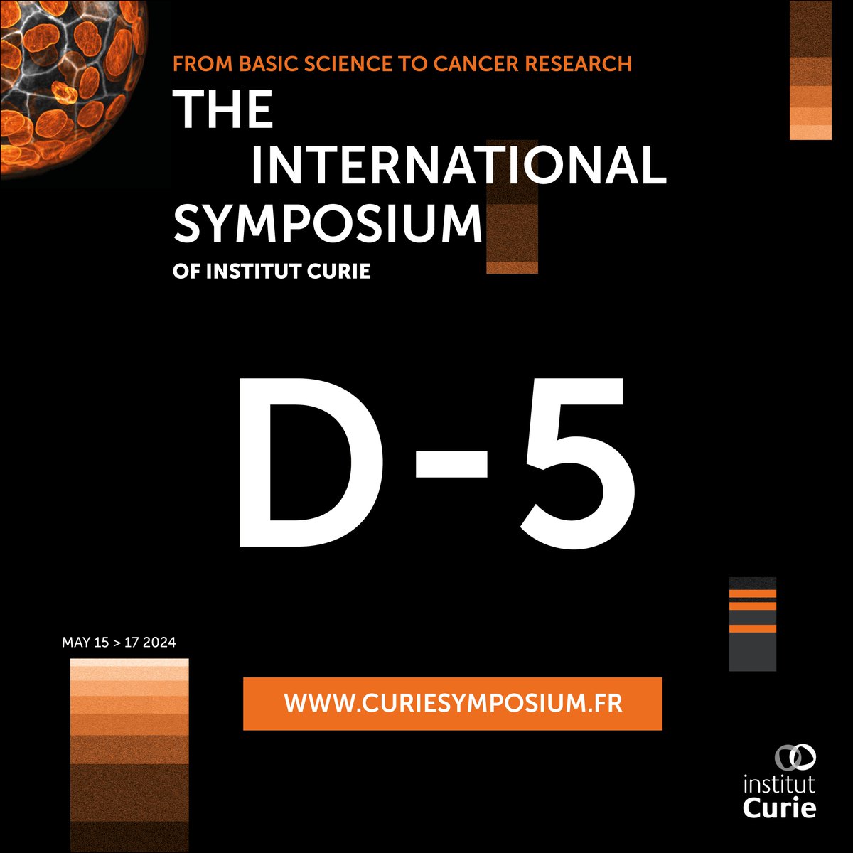 Get ready for the 1st edition of the #CurieSymposium! Take a closer look at the program and find out all about the practical informations on curiesymposium.fr