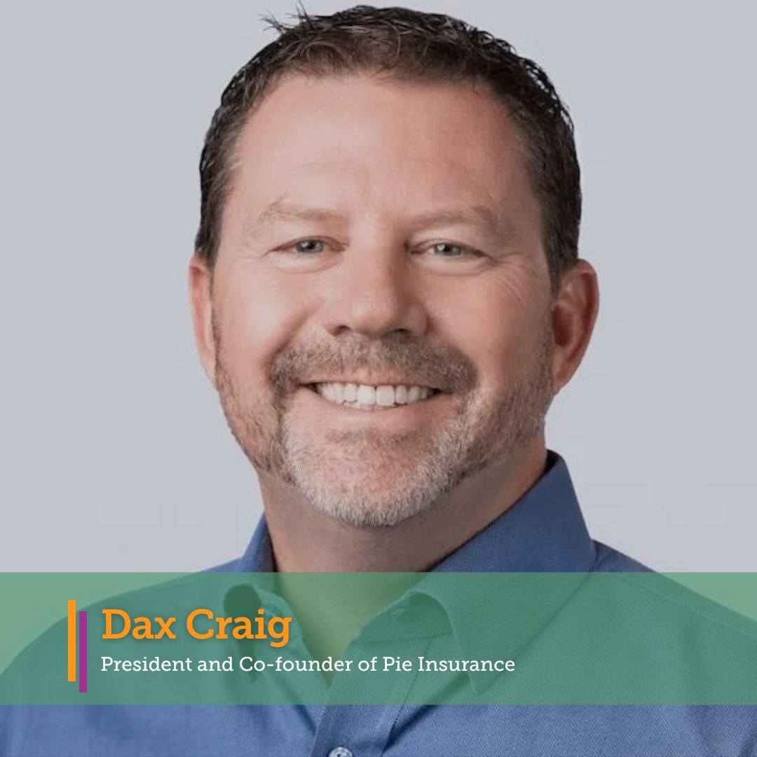 Introducing Dax Craig, President and Co-founder of Pie Insurance! With a record of innovation in insurance, Dax leads our team with dedication and expertise, driving our mission to revolutionize the industry. #PieInsurance #InsuranceInnovation #Leadership