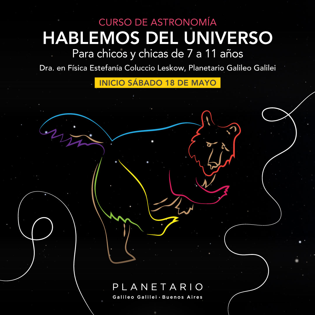 planetarioBA's tweet photo. El sábado 18 de mayo comienza “Hablemos del Universo” pensado especialmente para niños/as entre 7 y 11 años interesados en astronomía, cosmología, física y ciencia en general. 🚀 https://t.co/wWZa5yH0hn