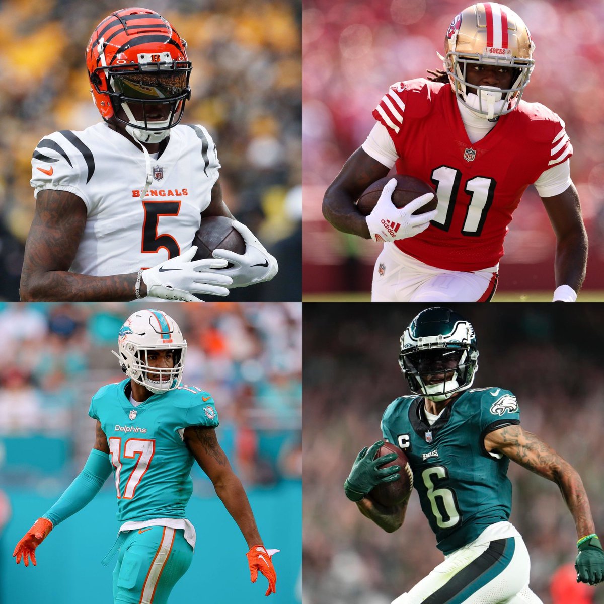 Who is the best wide receiver here 👀