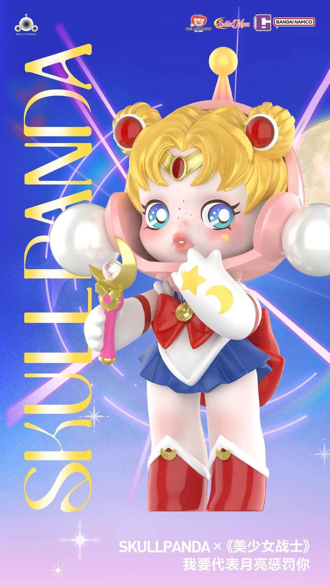 Skullpanda X Sailor Moon Figure - 美少女战士 – Art Toy Familia