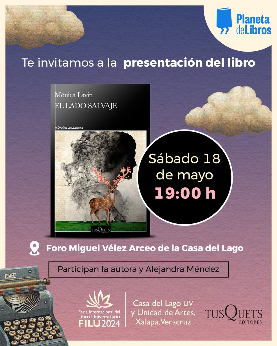 ¡La @FILU_UV ya empezó! 🤩 Les compartimos nuestra programación para que no falten a estas increíbles presentaciones. Lectores de Xalapa, nos vemos el lunes 13 de mayo y el domingo 18 #creemosenloslibros