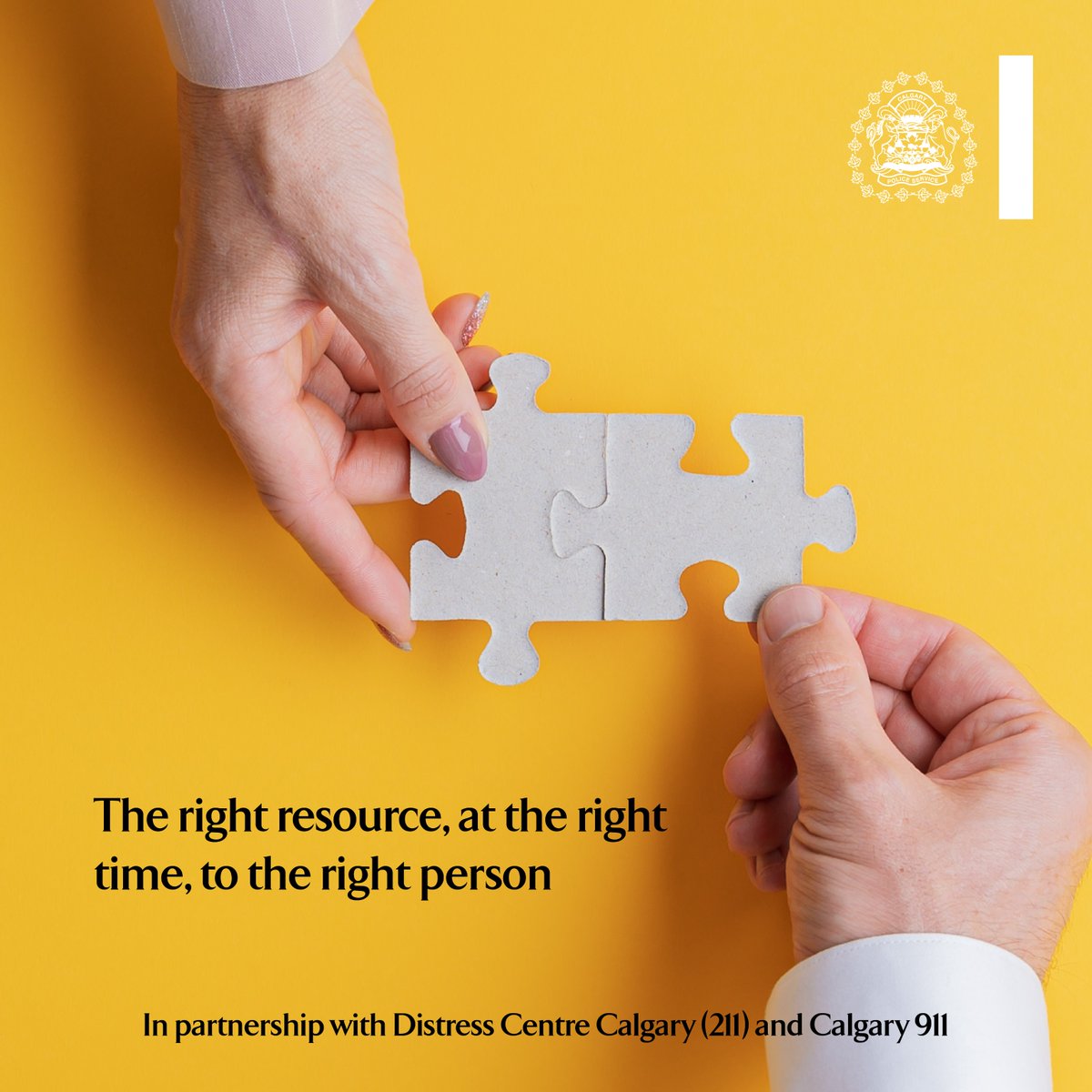💛 Compassion is one of our core values & drives how we respond to every call. This #MentalHealthWeek, show compassion to those around you. 🤝 We work with @Distress_Centre, @211calgary & @cityofcalgary 911 to provide the right resource, to the right person, at the right time.