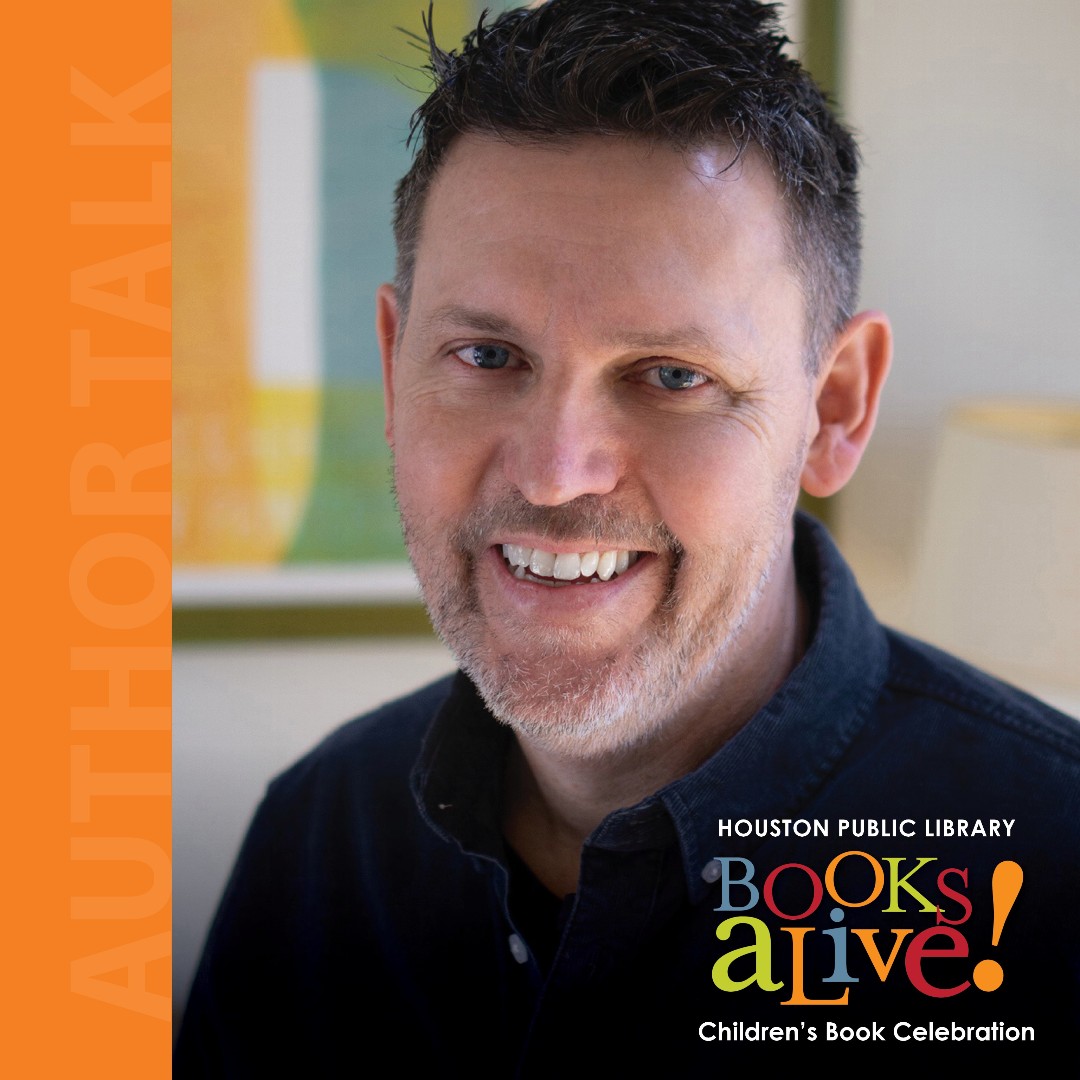 Join us tomorrow for Books Alive! with Bob Shea! He will discuss his work and demonstrate how he draws his characters. A theatre performance of 'Dinosaur vs. the Library' will also be created by our library staff. McCrane-Kashmere Gardens Neighborhood Library 11 AM - 1 PM