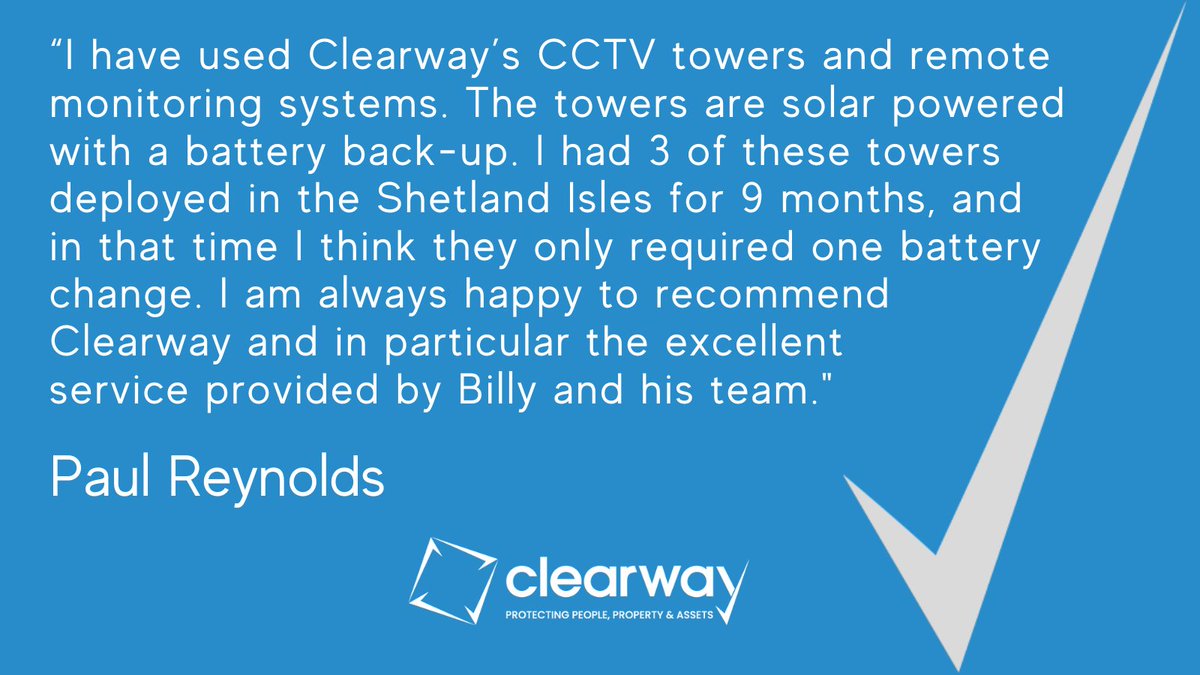 We take great pride in the services we offer, so great reviews like this really are the icing on the cake. You can find more reviews here: ow.ly/ezUX50QYIY3 #testimonial #security #propertysecurity #review