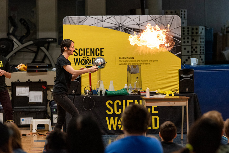 #PortAlberni Science World is on the road this May long weekend 🧪

May 18, Science World is hosting its Community Science Celebration at the Port Alberni campus. 

This event is free and for youth aged 11 and older. 
Sign up by finding the event at, nic.bc.ca/events