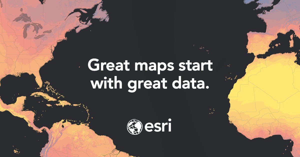 Finding the data you need for your maps isn't always easy. That's where ArcGIS Living Atlas of the World comes in. 🌍 Here's how to get started and how you can nominate your own data and maps to Living Atlas. esri.social/rRiM50RzT08 #ArcGIS #LivingAtlas