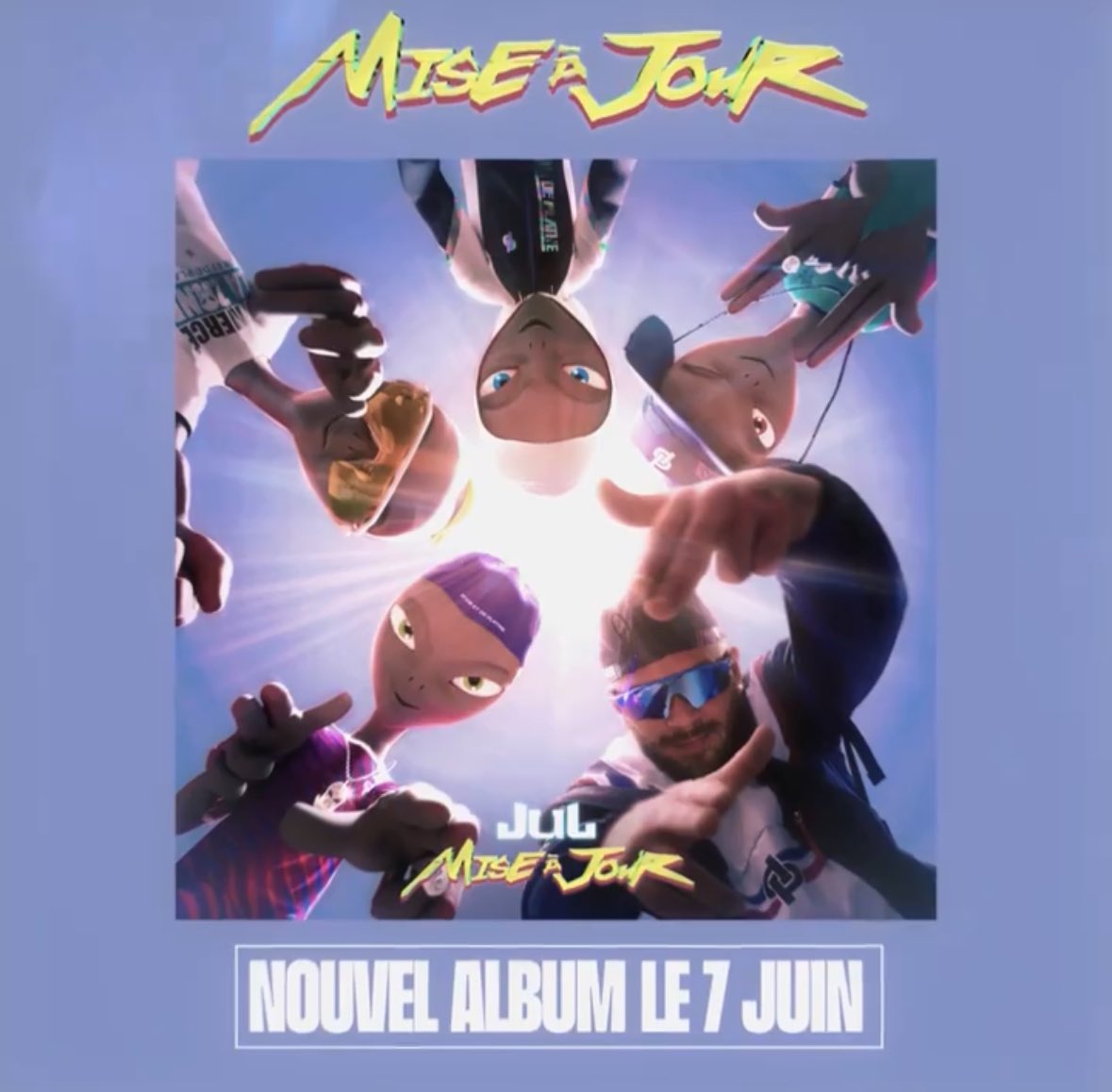 🚨 JUL annonce la sortie d’un nouvel ALBUM !! « MISE À JOUR » 🗓️ 7 JUIN