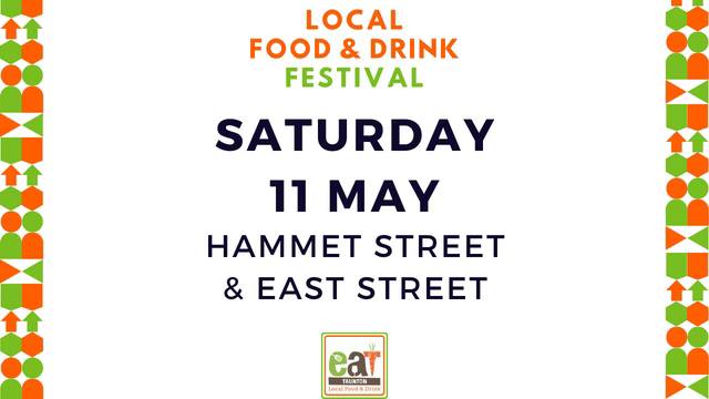 Tomorrow is #SomersetDay and EAT festival is in town. We'll be there, come along and speak to our councillors who will be hosting a stall on East Street, you can ask them about what we are doing and have your say on the Loo Survey.