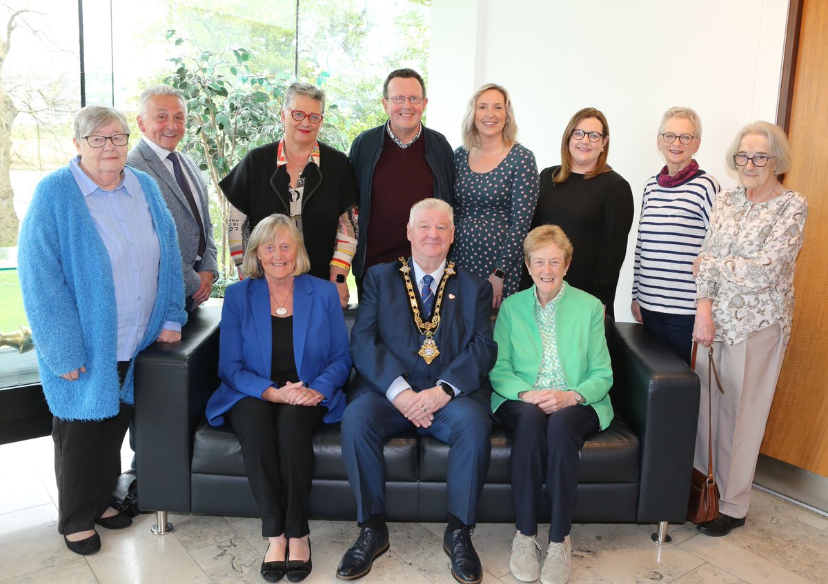 The Mayor has welcomed members of Age Concern Causeway to a civic reception in Cloonavin. They have secured funding for 3 years from the National Lottery, which will enable them to continue their work within the community. Read more: bit.ly/3Uz7xHy