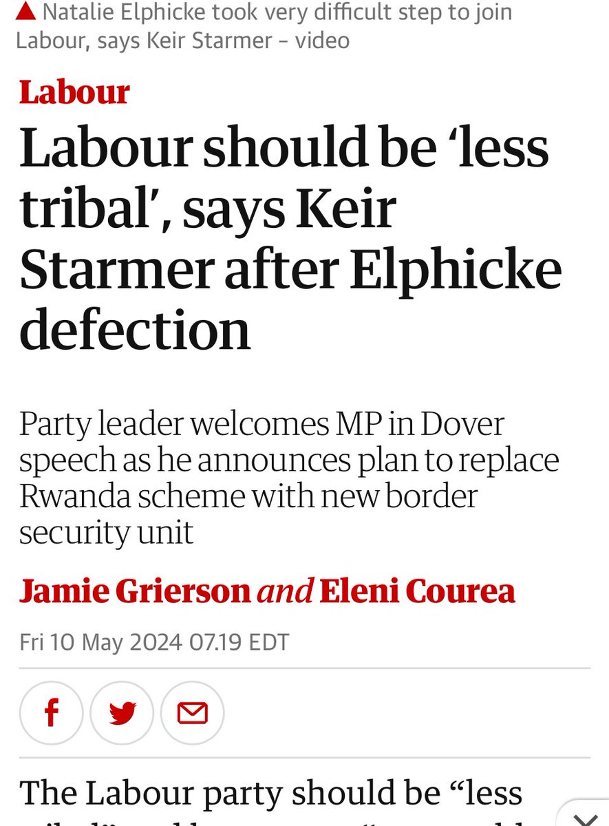 If you don’t define yourself by what sets you apart- principles, beliefs- there’s no point in even being a distinct political party. The Labour Party was formed on strong beliefs. For unity of the exploited. To PROTECT the vulnerable. Not to unite AGAINST the vulnerable.