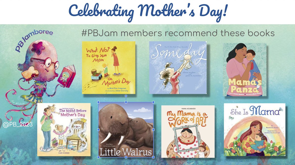 Happy #mothersday from all of us at PB Jamboree! 💐🍹🏖 #kidlit
