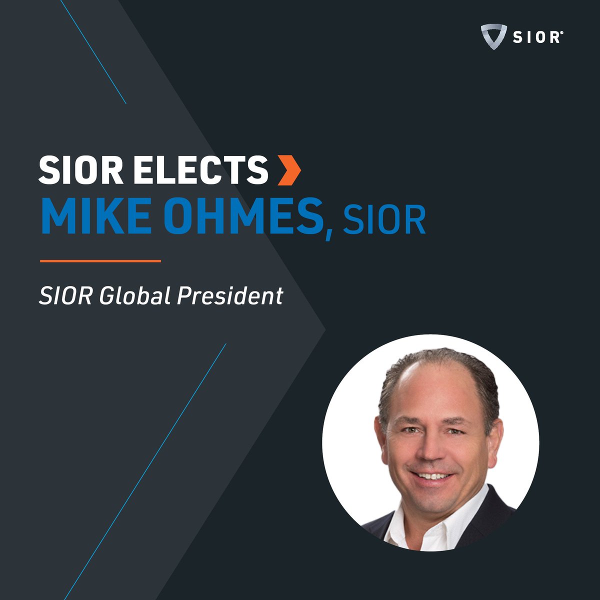 SIOR is honored to congratulate Mike Ohmes, SIOR, for being officially elected the 2024-2025 SIOR Global President. An #SIOR member for over 20 years & serving in a variety of leadership roles, Mike will assume the position this fall in Los Angeles. #CRE