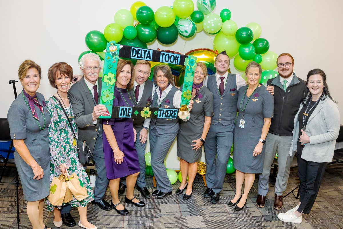 Get your passports ready — Delta now operates 24 nonstop, international routes from MSP! Last night, we joined @Delta Air Lines to celebrate the launch of service to Dublin, Ireland (DUB). 🍀