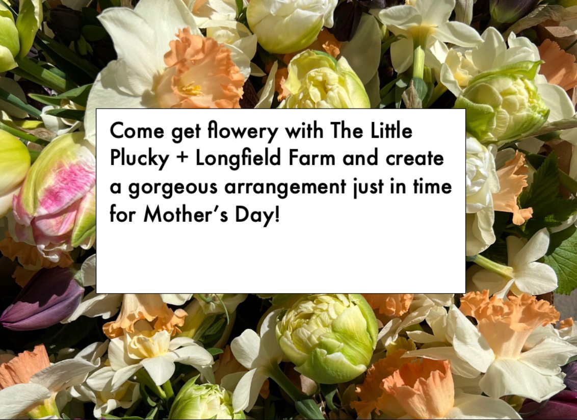 Select a one-of-a-kind handmade vase and learn the art of creating an arrangement of garden grown flowers with Elisa Bulgrin of Longfield Farm. Sign up today by visiting thelittleplucky.com/product-page/f….

#livenewcanaan #newcanaan #newcanaanct #lovewhereyoulive #fairfieldcounty