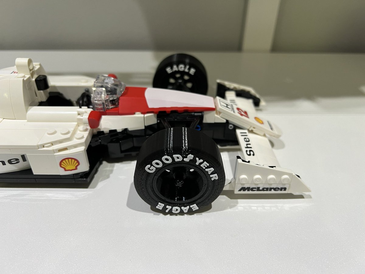 Before and after #Lego #Mclaren #MP4/4 #Formula1 #LegoIcons #AFOL