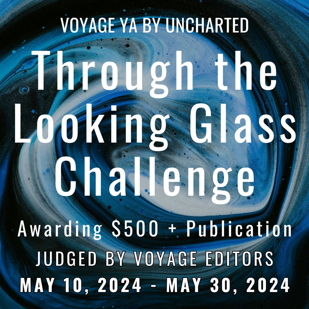 For this 20-day challenge Voyage YA by Uncharted is looking for young adult fiction that reinvents reality. One winner will be awarded $500 and publication. All entries will be considered for general publication. Learn more: unchartedmag.com/through-the-lo…