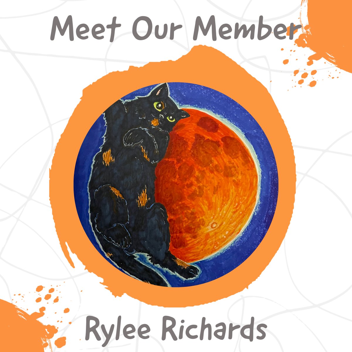 Meet our member, Rylee Richards! Take a moment to explore their work here - 
ryleerichards.wixsite.com/my-site
instagram.com/r_g_art_/
 
#Contemporary #ArtDiscovery #CreativeLife #ArtLovers #InvestInArt #FineArt