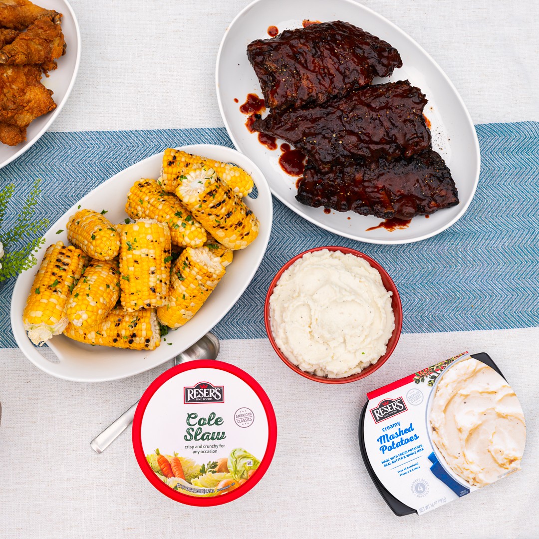 Tie on that apron, fire up the grill, and roll out the deli salads and sides – barbecue season is coming in hot! 🔥 What are your must-haves to pair with your grilling favorites?