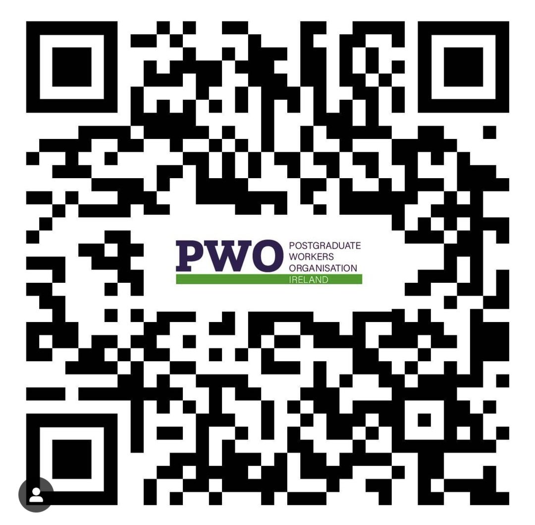 Today is a great day to join the PWO! If you are a PhD / PGR and want to join the movement for fair pay and workers rights, join us! @PWO_Ireland docs.google.com/forms/d/e/1FAI…