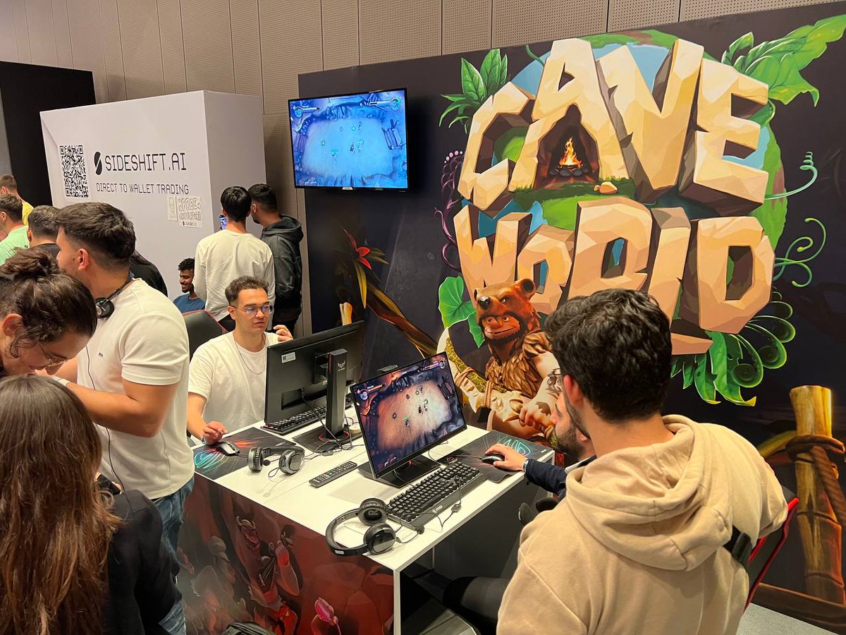 Love to see <a href="/TheCavemenClub/">CAVEWORLD</a> always active in events. Great talent, great project, great community. $5,000 event later this month, so great time to check the game if you still haven't 👌