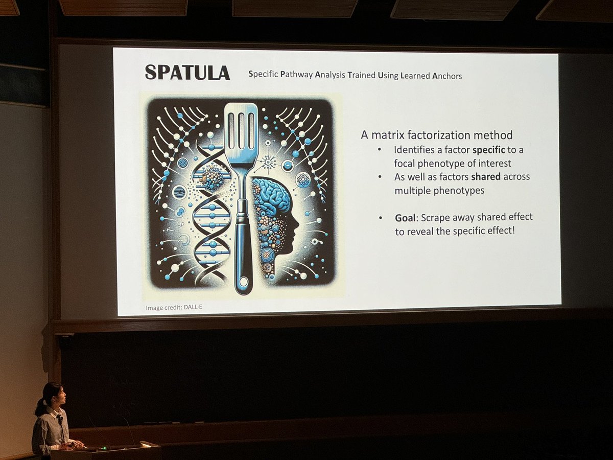 When you have a great software / method name: #SPATULA but next need to work out what it means hehe 😅 

<a href="/Hyunkyungkim_/">Hyunkyung Kim</a> made us all laugh 🤣 

#BoG24