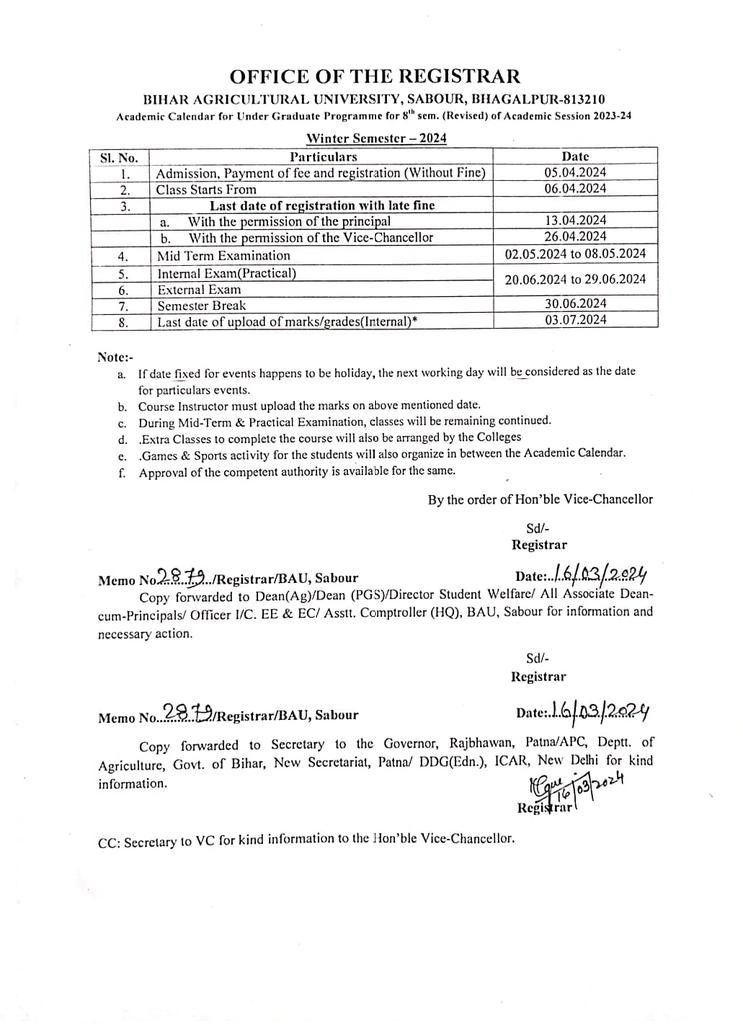 08_abhimanyu's tweet photo. Shri @Badal_Patralekh ji, appreciate your regular BAU visits. Please Pay attention to #agriculture UG students problem of timely degree allotment. 
How can there be a solution for the same thing having the same circumstances in #BAUSabour while #BAURanchi is left as such 
1/2 https://t.co/uI1bRoJ0kK