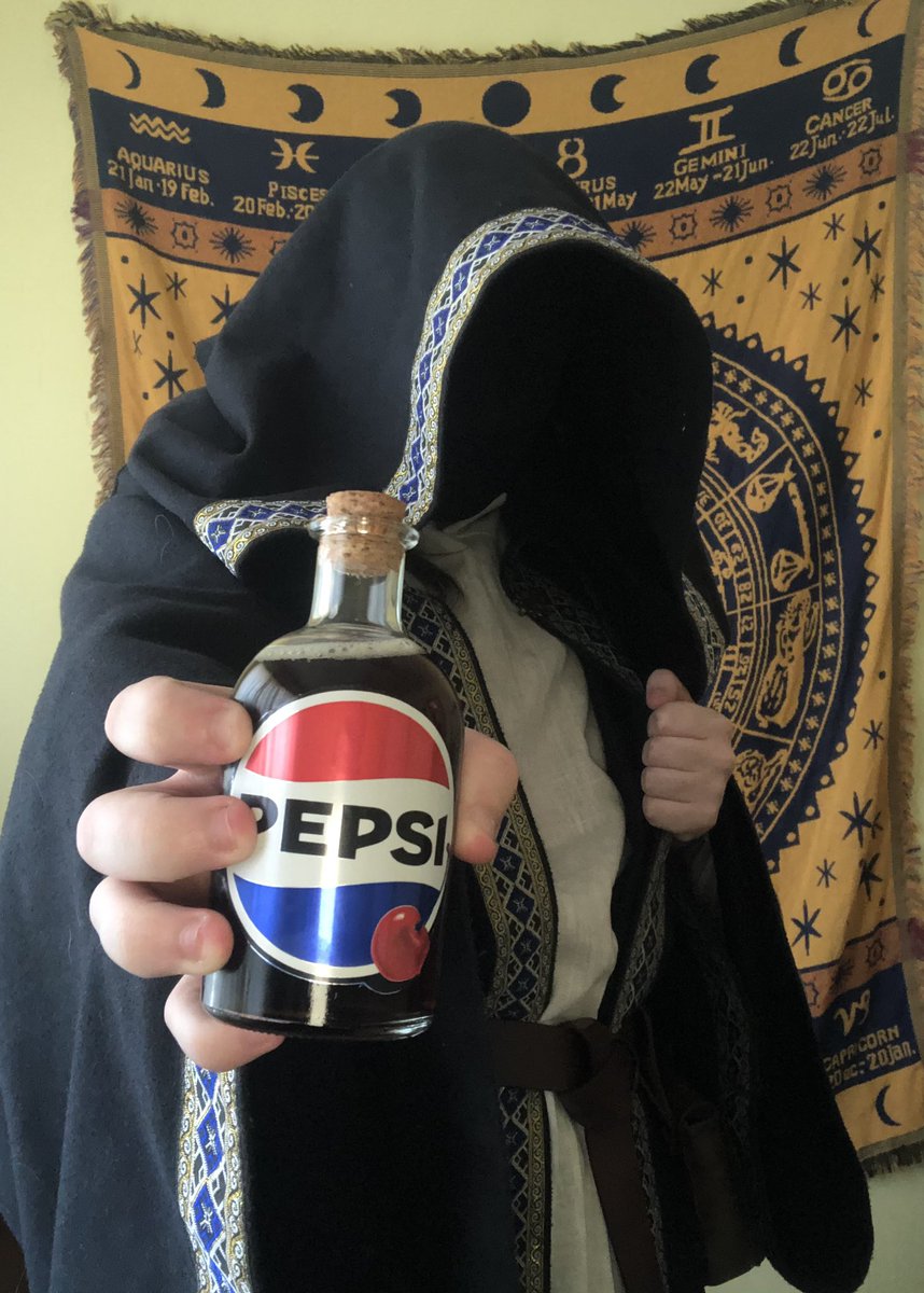 Sorry i don’t have any healing potions would pepsi be ok?